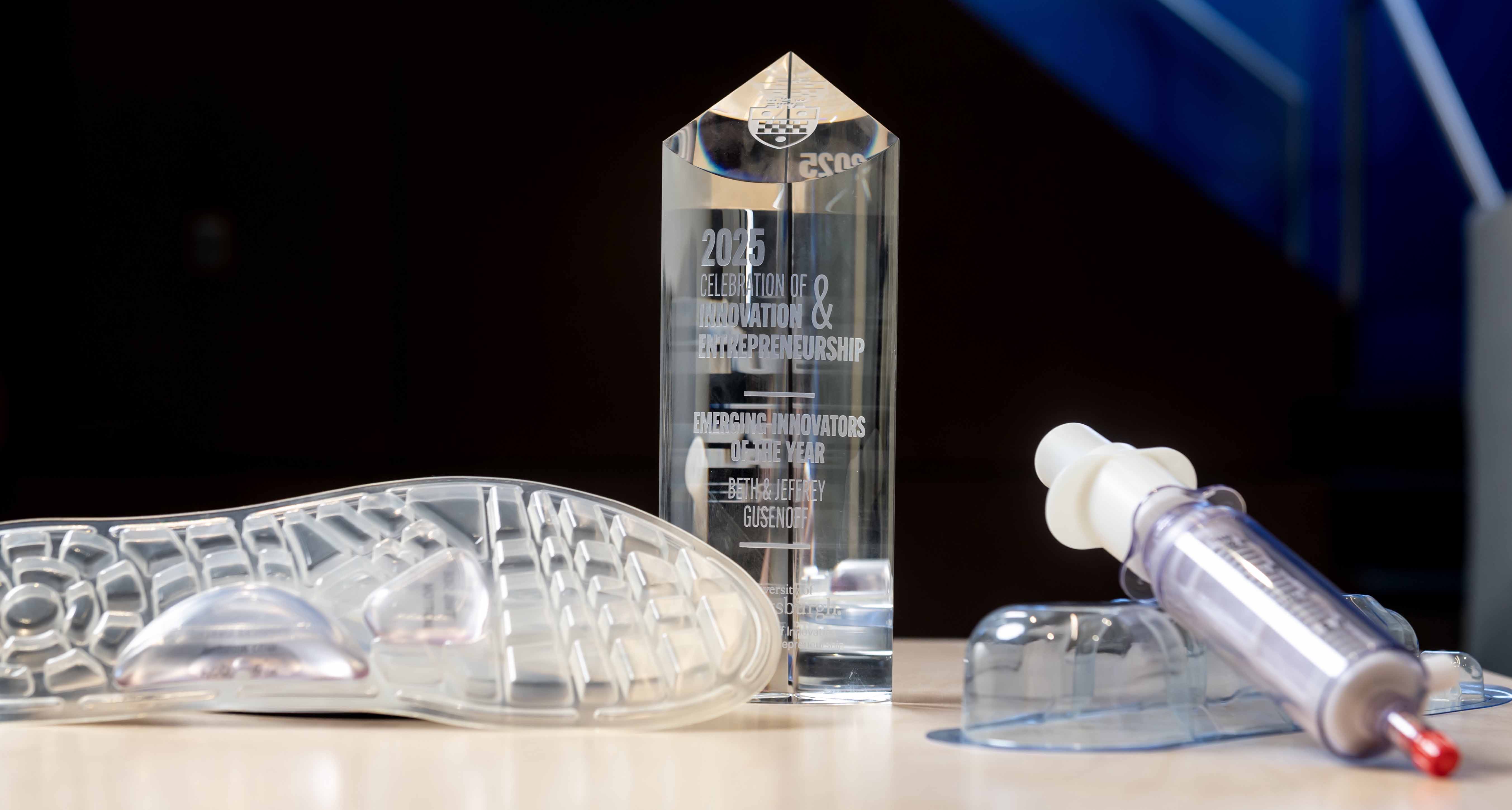 Two medical devices sitting on table